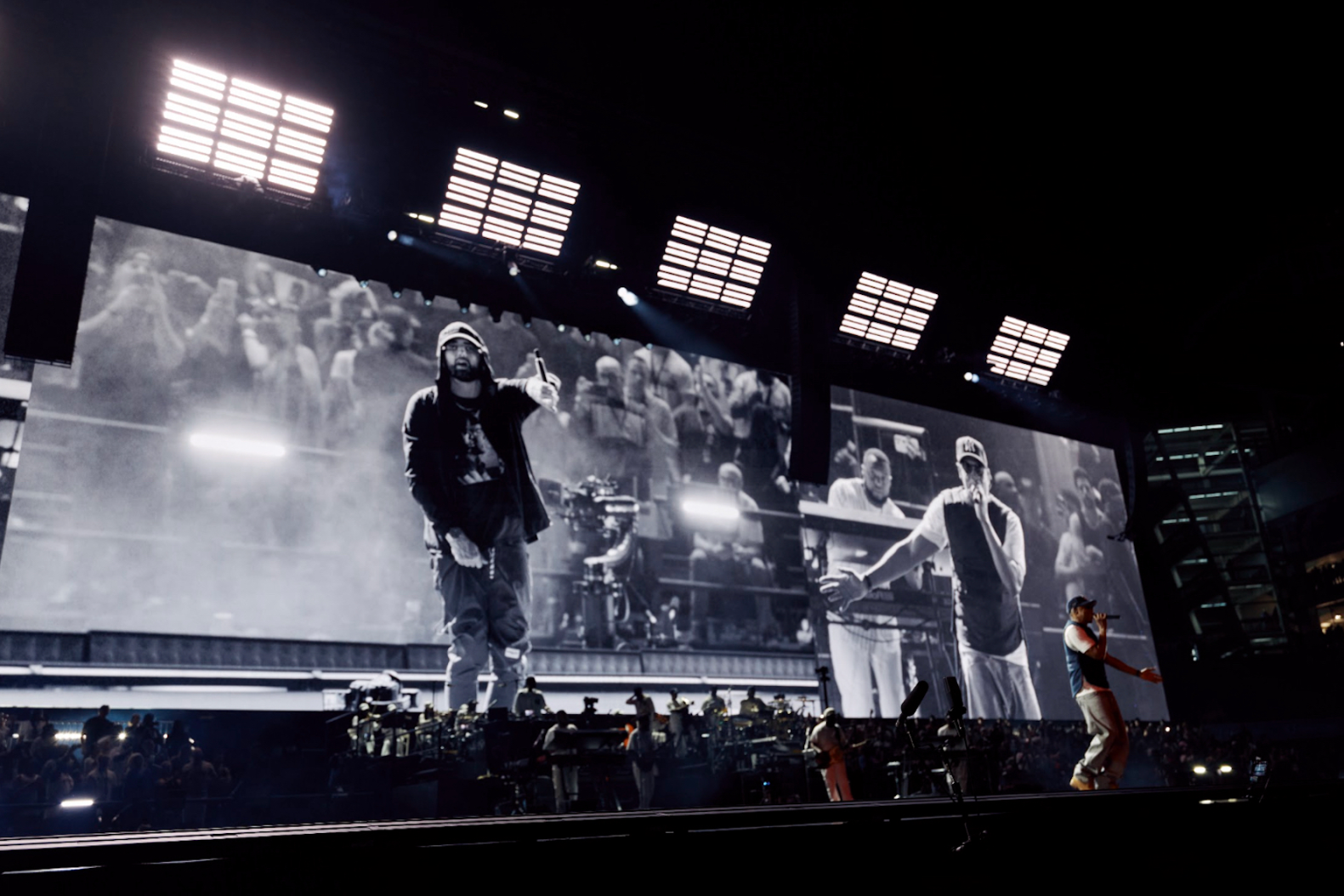 Jay-Z, Eminem ve Pharrell Aynı Sahnede: Yankee Stadium’da Hip-Hop Tarihi Yeniden Yazıldı