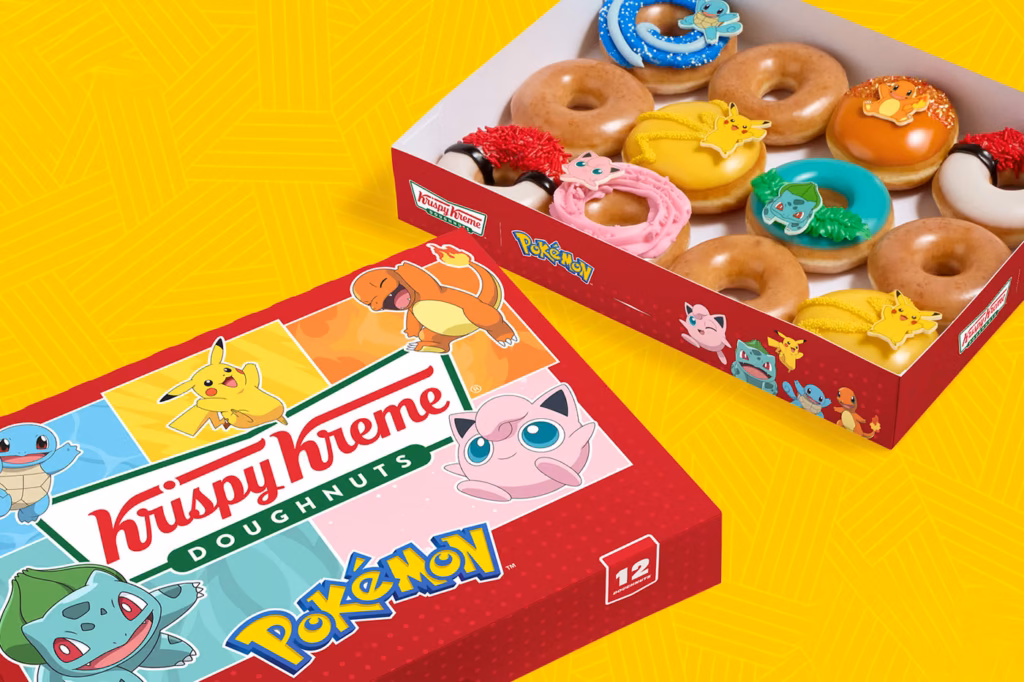 POKÉMON'UN EN TATLI 30. YIL KUTLAMASI 2 https hypebeast.com image 2026 08 13 krispy kreme pokemon 30th anniversary doughnut collection pikachu poke ball squirtle jigglypuff charmander bulbasaur 002.jpg