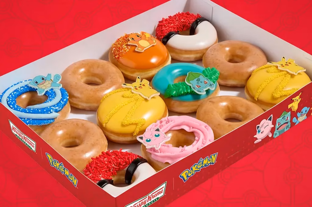POKÉMON'UN EN TATLI 30. YIL KUTLAMASI 3 https hypebeast.com image 2026 08 13 krispy kreme pokemon 30th anniversary doughnut collection pikachu poke ball squirtle jigglypuff charmander bulbasaur 003.jpg
